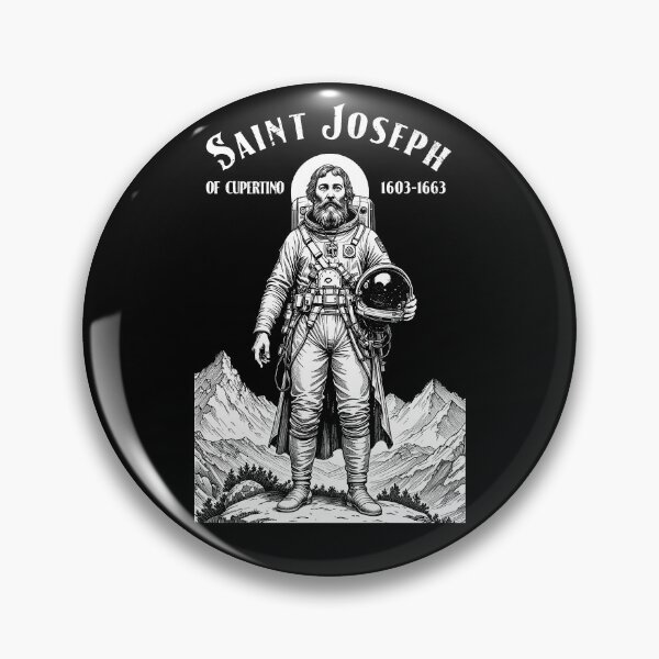 Item preview, Astronaut Patron Saint Joseph Of Cupertino Space designed and sold by GrandeDuc.