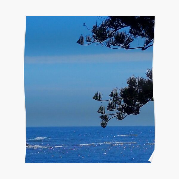Kiama Beachfront Silhouette Poster
