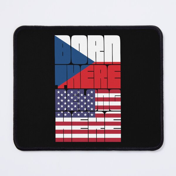 Item preview, Born Czechia Belong American designed and sold by FlagX.