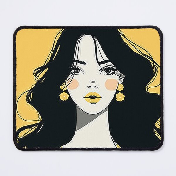 Item preview, Hand-Painted Yellow Hues designed and sold by Retro Type.