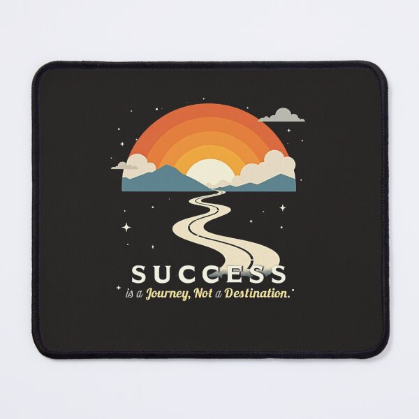 Item preview, Success Is A Journey Not A Destination Retro Sunset Road Art 2. Main Tag designed and sold by Posiheal26.