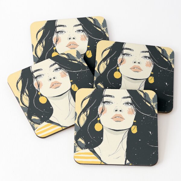 Item preview, A Touch of Rose and Stripe designed and sold by Retro Type.