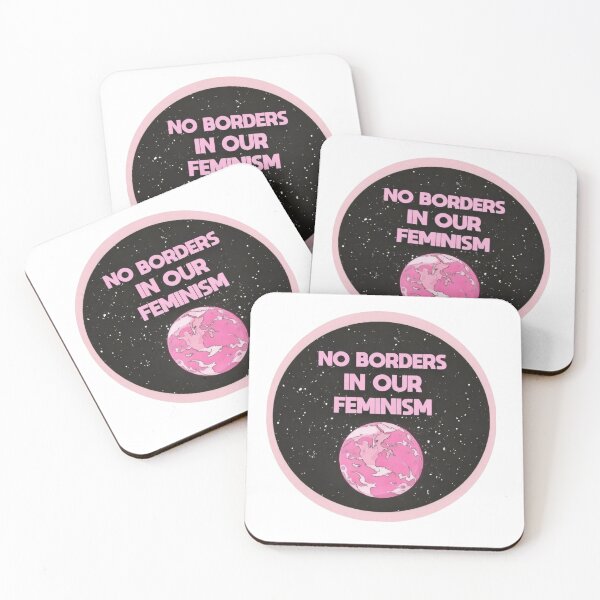Item preview, Sin fronteras en nuestro feminismo designed and sold by Vintage Vista Stickers.
