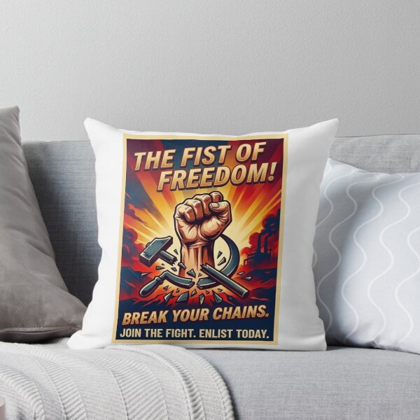 Item preview, The anti-communist fist designed and sold by DanG8.