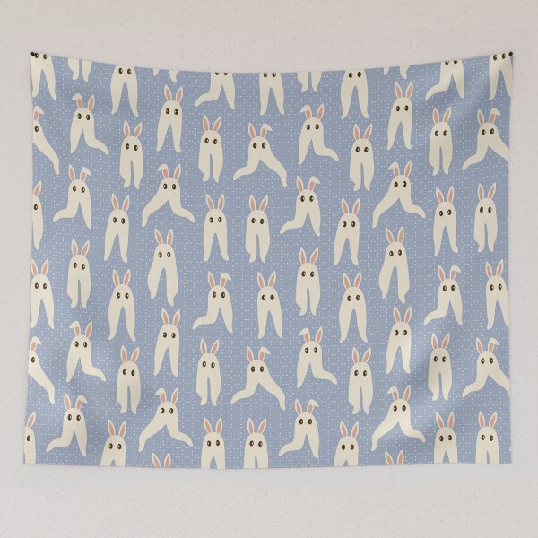 Item preview, Fresno Nightcrawler Easter Bunnies // Periwinkle Fog designed and sold by Becca Alessi.