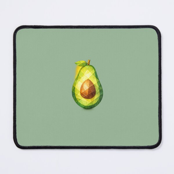 Item preview, Geometric Watercolor Avocado designed and sold by Midnight Garden.