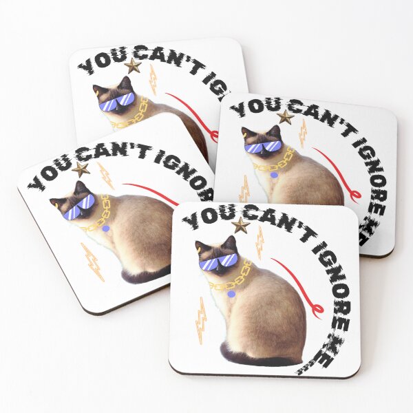 Item preview, Attention Seeker - Funny Staring Cat Graphic designed and sold by Mini Pixel Perfect Co..