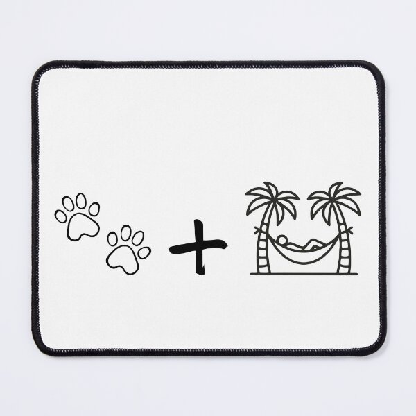 Item preview, Paws & Relax Minimalist T-Shirt Funny Pet Lover Gift designed and sold by Refinedpaws.