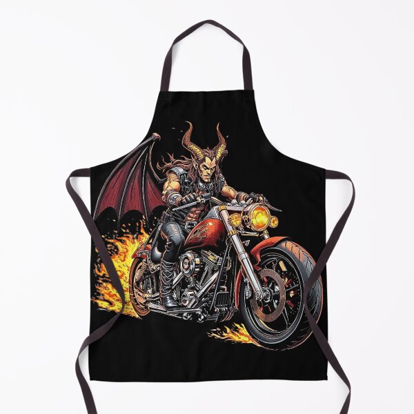 Item preview, Devil Riding Motorcycle – Hell Rider Demon Biker Dark Gothic Motorcycle Design designed and sold by SKULLARTISTRY.