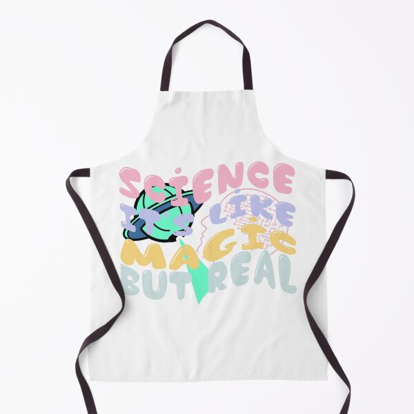 Item preview, Science It's Like Magic But Real Aesthetic Space Brain Art designed and sold by PixelWaveBD.