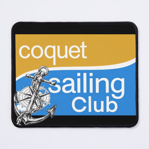 Item preview, Coquet Shorebase Logo with anchor designed and sold by Coquet-Sailing.