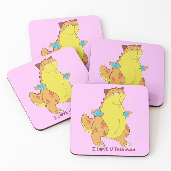 Item preview, I love u this much, Carnotaurus designed and sold by ChaosInAB0x.