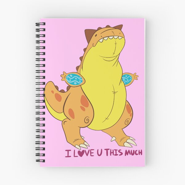 Item preview, I love u this much, Carnotaurus designed and sold by ChaosInAB0x.
