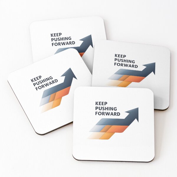 Item preview, Keep Pushing Forward Dynamic Arrow Growth Illustration designed and sold by Posiheal26.