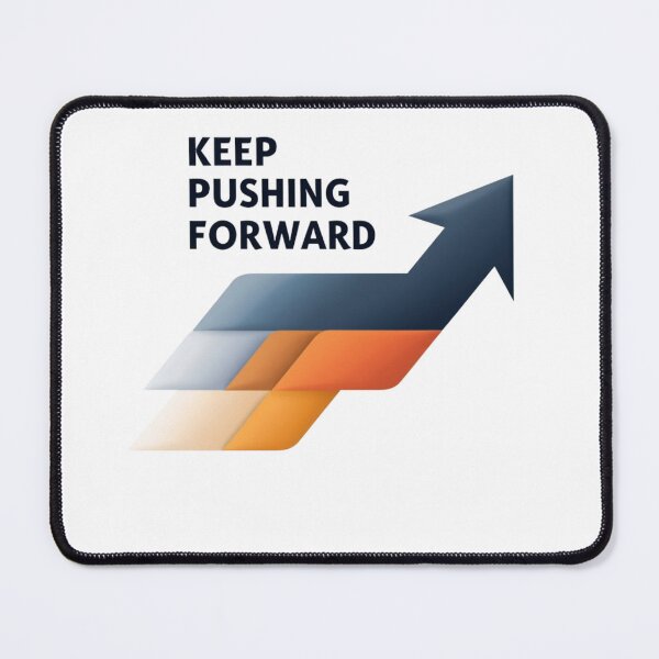 Item preview, Keep Pushing Forward Dynamic Arrow Growth Illustration designed and sold by Posiheal26.