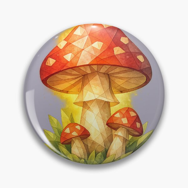 Item preview, Woodland Mushroom Illustration designed and sold by Midnight Garden.