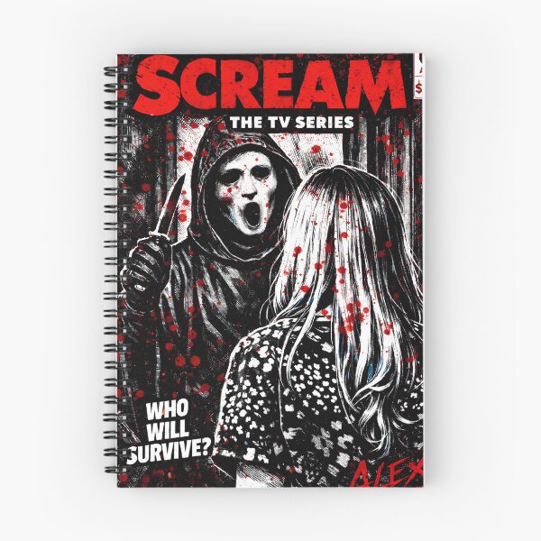 Item preview,  SCREAM GHOSTFACE TV SHOW Comic COVER MTV BLOODY designed and sold by Campbell0395.