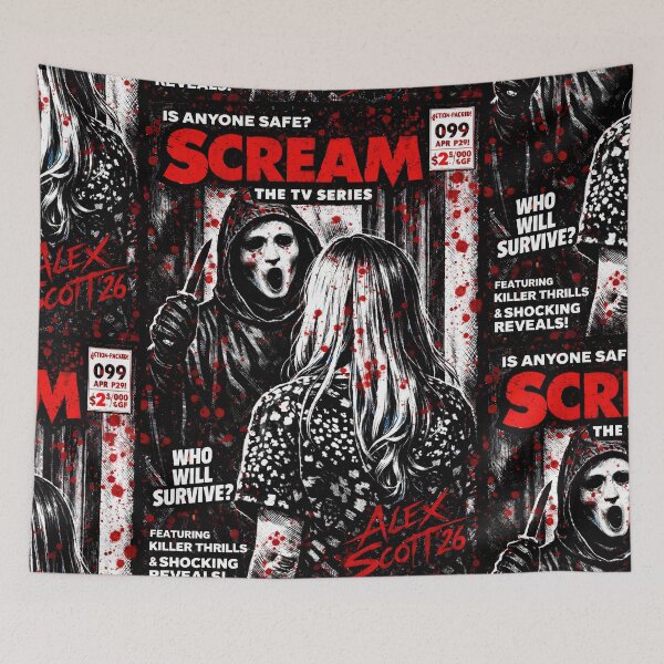 Item preview,  SCREAM GHOSTFACE TV SHOW Comic COVER MTV BLOODY designed and sold by Campbell0395.