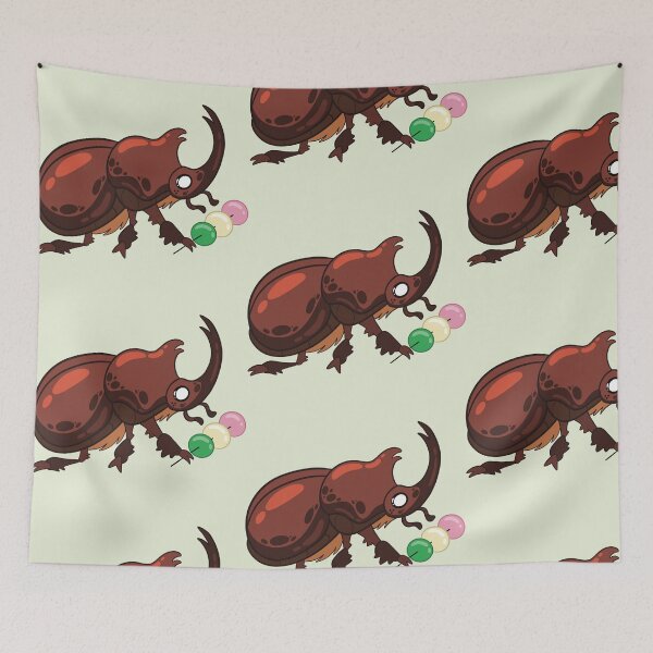 Item preview, Japanese Rhinoceros Beetle holding Dango designed and sold by ChaosInAB0x.