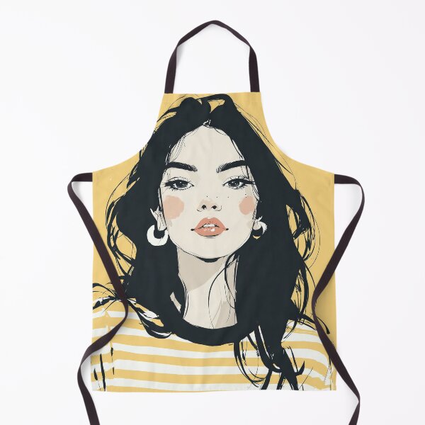 Item preview, Black Hair on Pastel designed and sold by Retro Type.