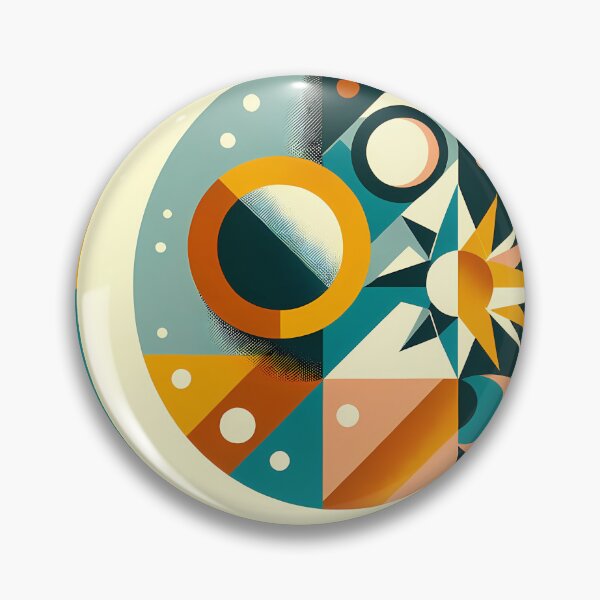 Item preview, Geometric Moon and Star Orbit designed and sold by InkSmithery.