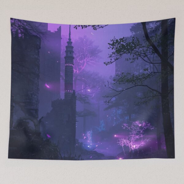Item preview, The Fractured Time Swamp designed and sold by AbstractAnom.
