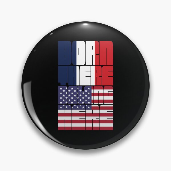 Item preview, Born France Belong American designed and sold by FlagX.