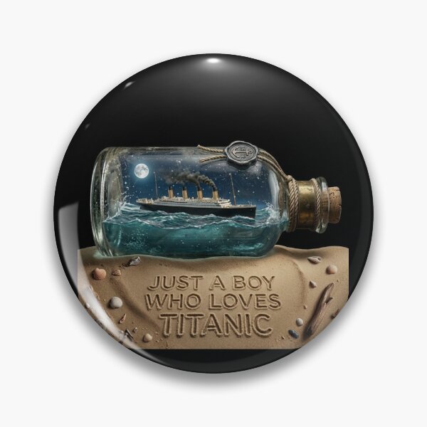 Item preview, Just a Boy who loves RMS Titanic designed and sold by NewRedLady.