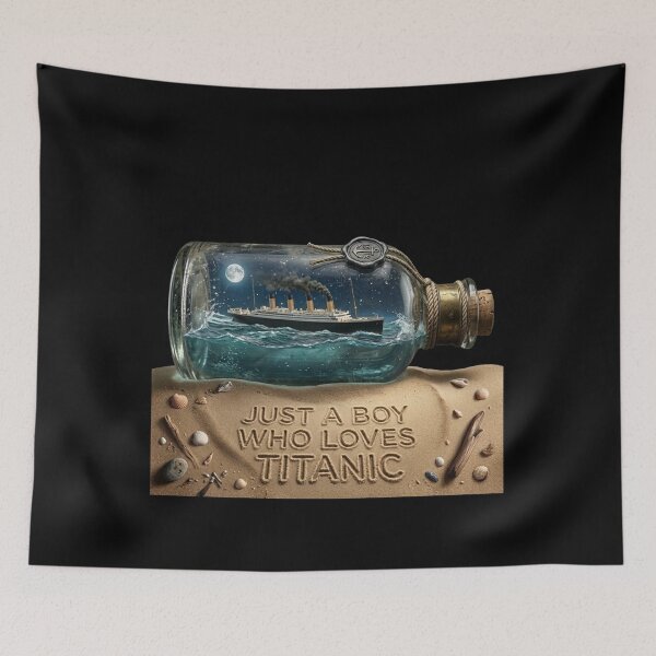 Item preview, Just a Boy who loves RMS Titanic designed and sold by NewRedLady.