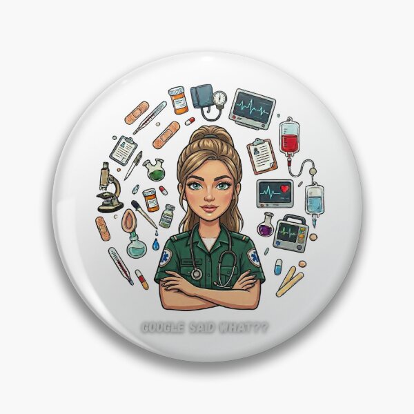 Item preview, Google said what?? (paramedics) designed and sold by Nurse Eve.