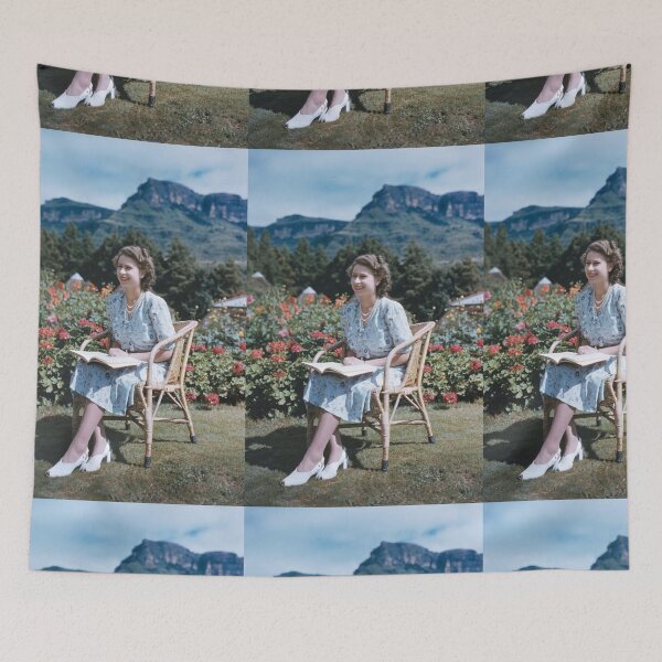 Item preview, Queen Elizabeth II on Holiday designed and sold by KNBS.