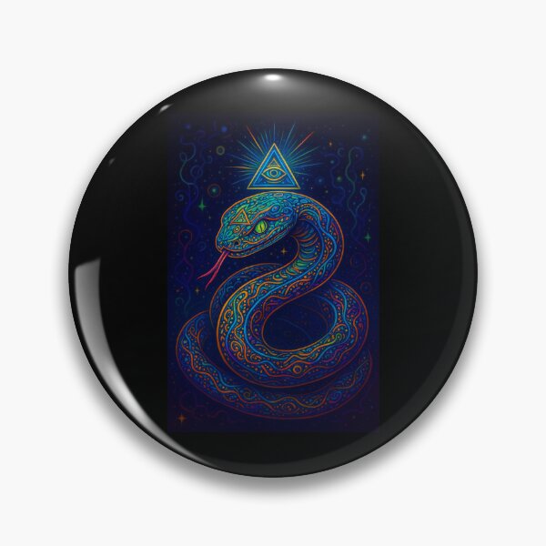 Item preview, Cosmic Serpent of Infinite Vision designed and sold by trippinimages.