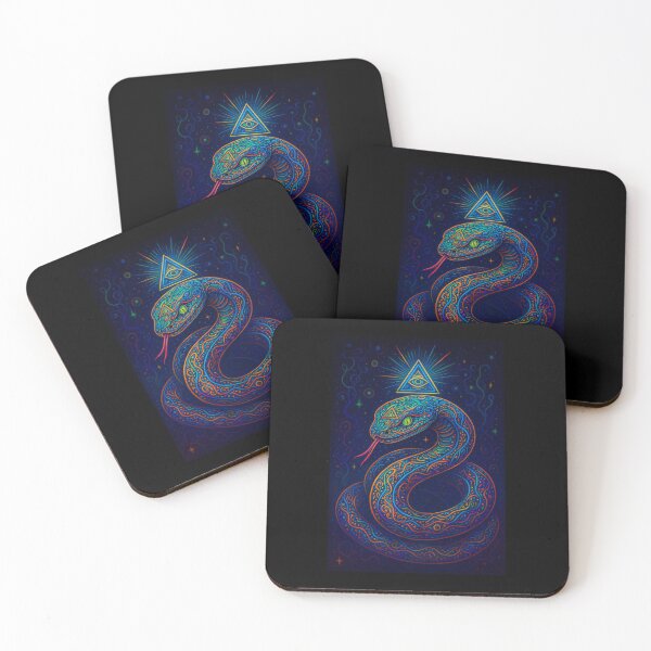 Item preview, Cosmic Serpent of Infinite Vision designed and sold by trippinimages.