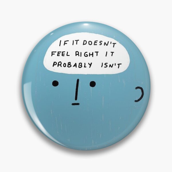 Item preview, Trust Your Intuition - Cute Minimalist Brain Quote designed and sold by JF-ArtPrints.