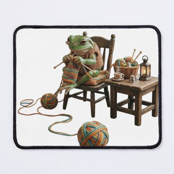 Item preview, Frog knitting  designed and sold by Jimhebbe.