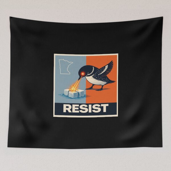 Item preview, Minneapolis ICE Protest RESIST  designed and sold by allisonwhiddon.