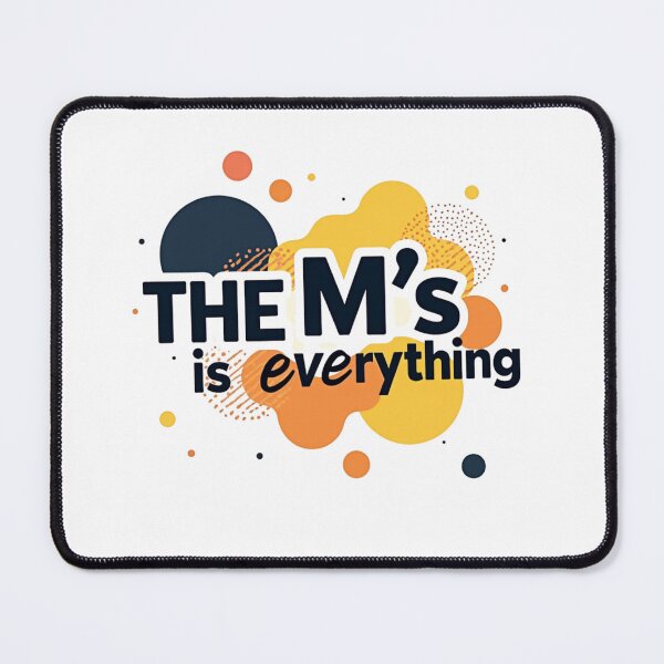 Item preview, The Ms Is Everything Abstract Typography designed and sold by Posiheal26.