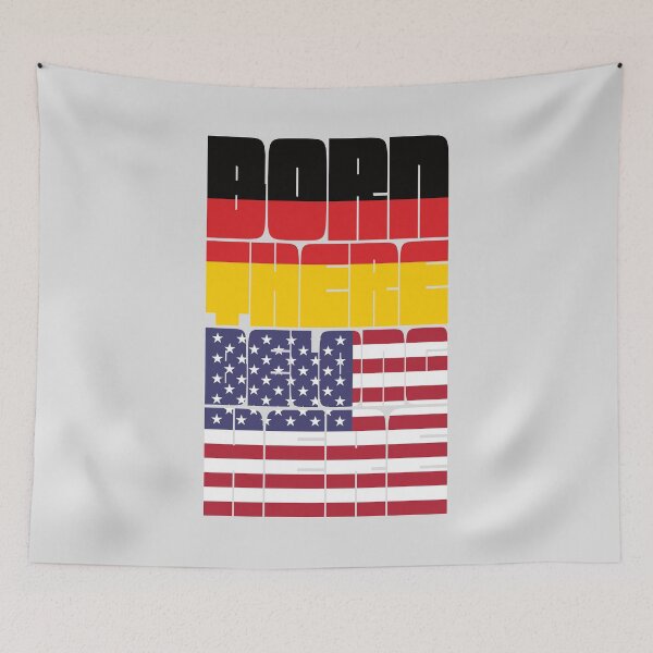 Item preview, Born Germany Belong American designed and sold by FlagX.