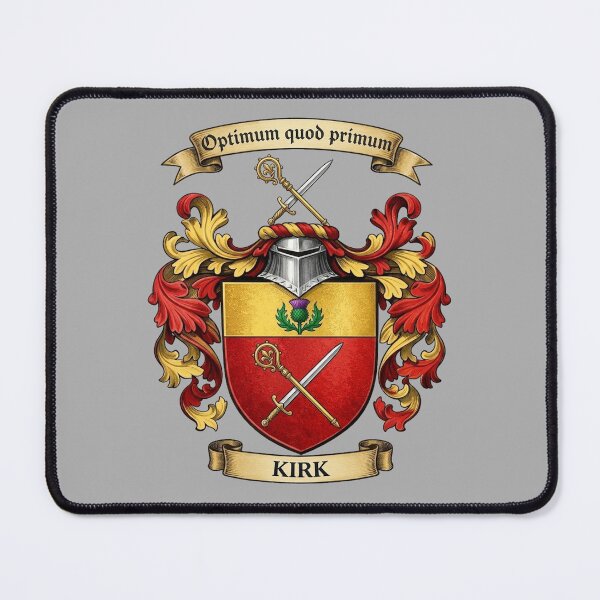 Item preview, The Kirk Family Coat of Arms designed and sold by BagTown Clans.