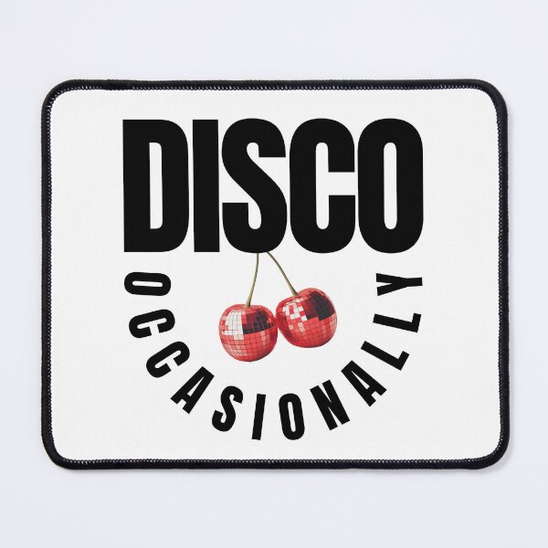 Item preview, Disco Occasionally – Cherry Disco Ball Retro Design designed and sold by eMKa82.
