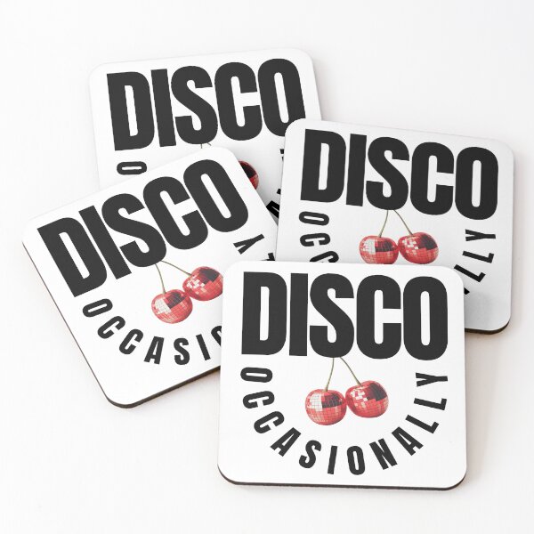Item preview, Disco Occasionally – Cherry Disco Ball Retro Design designed and sold by eMKa82.