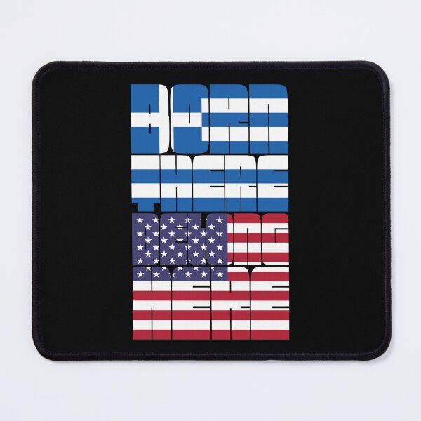 Item preview, Born Greece Belong American designed and sold by FlagX.