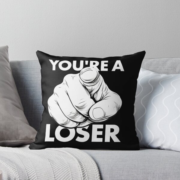 Item preview, Funny Pointing Finger Meme – You’re a Loser designed and sold by kagole 07.