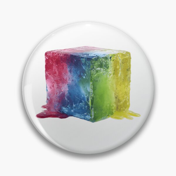 Item preview, Vibrant Multi-Colored Melting Ice Cube designed and sold by Niageadon.