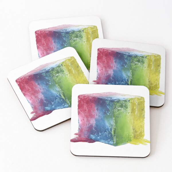 Item preview, Vibrant Multi-Colored Melting Ice Cube designed and sold by Niageadon.