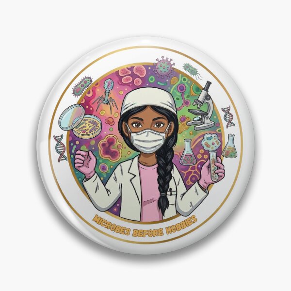 Item preview, Microbes before hobbies (microbiologist) designed and sold by Nurse Eve.