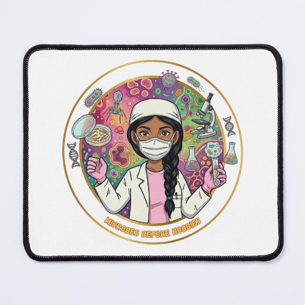 Item preview, Microbes before hobbies (microbiologist) designed and sold by Nurse Eve.
