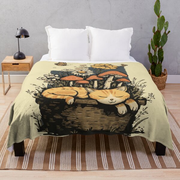 Item preview, Cute cottagecore cat design designed and sold by Region.