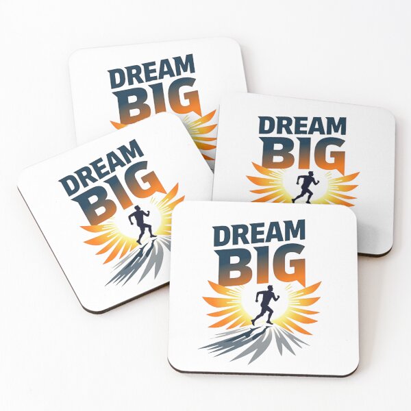 Item preview, Dream Big Motivational Runner Sunrise Silhouette designed and sold by Posiheal26.