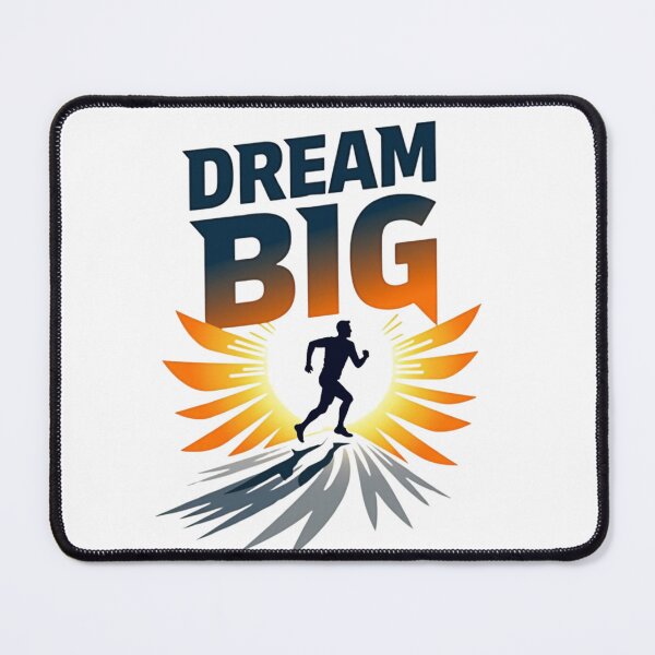 Item preview, Dream Big Motivational Runner Sunrise Silhouette designed and sold by Posiheal26.